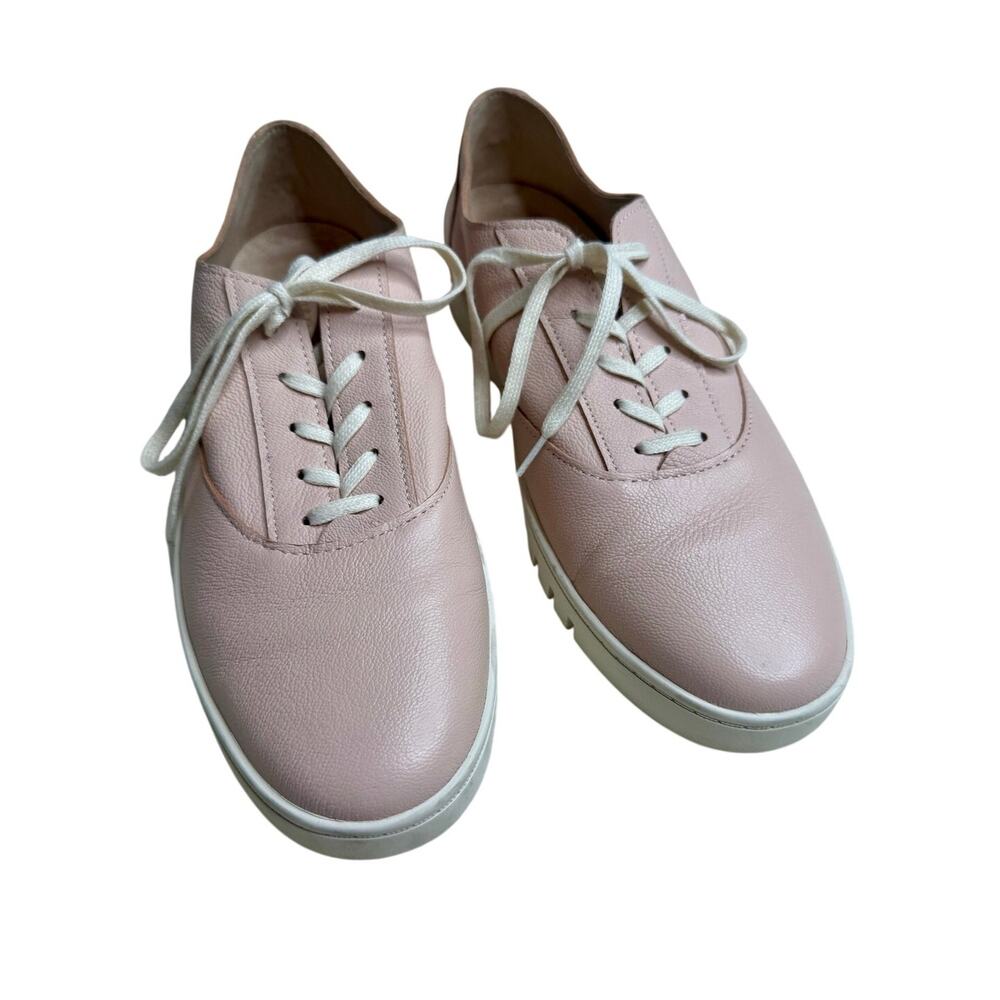 VIONIC Women's 9.5 Callie Lace Up Sneaker Comfort Walking Shoes Cameo Rose Pink